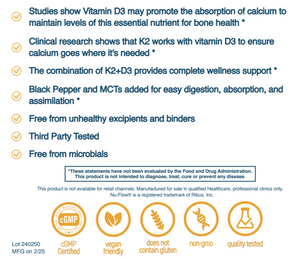 Vitamin D3 with Vitamin K2